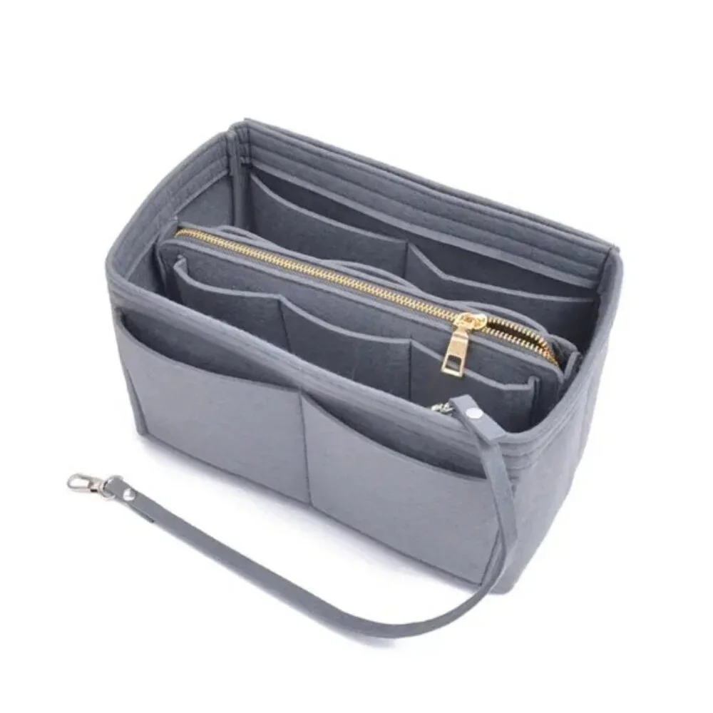 Insert/Organizer- MD- Designer Handbags/Totes -Gray Style 1- NWT